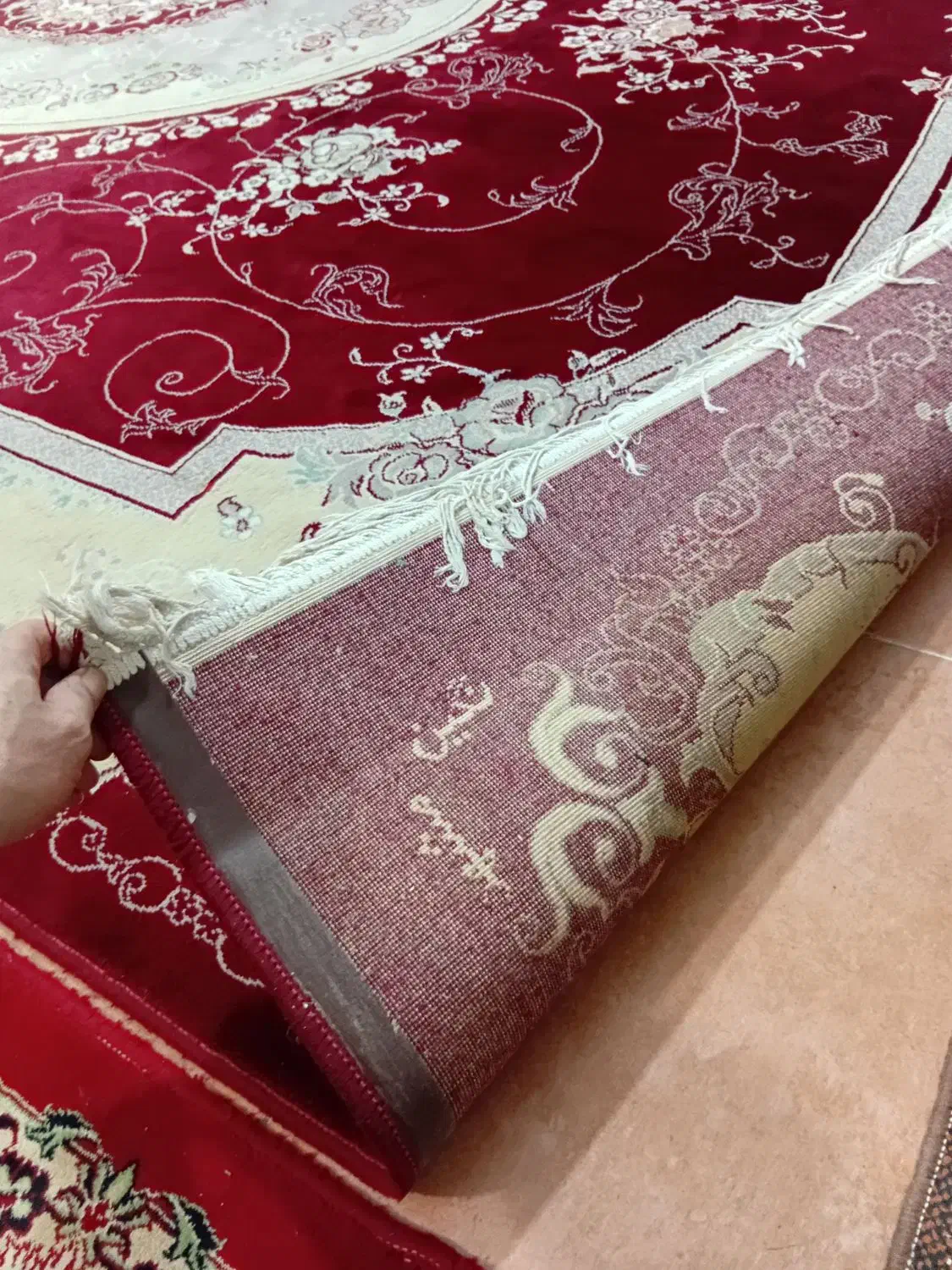 دو عدد فرش ۱۲متری زخیم نگین مشهد|فرش|شریف‌آباد, |دیوار