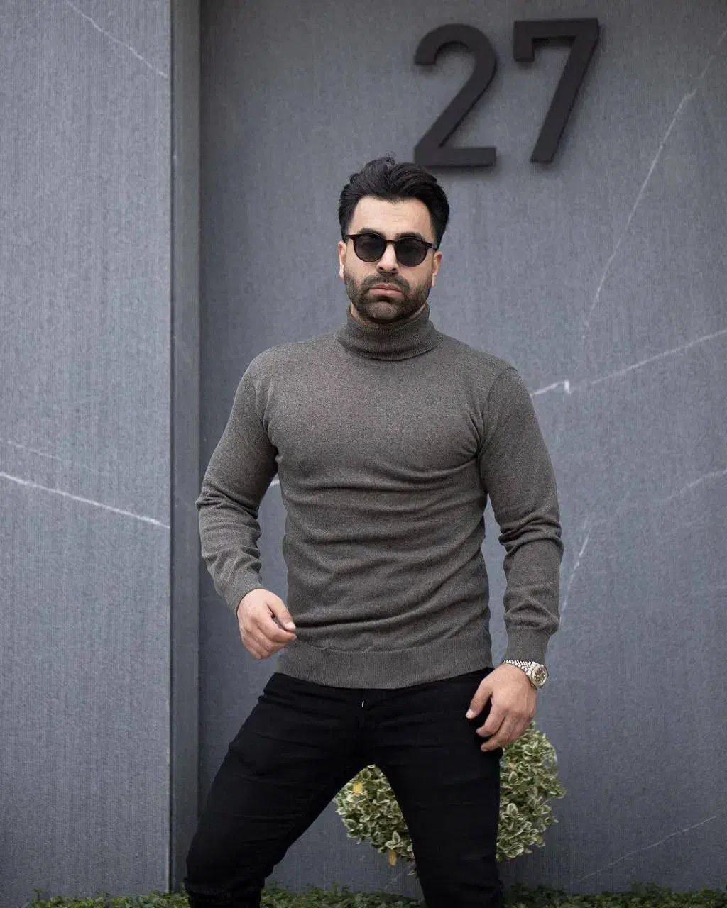 بافت یقه اسکی بافت مردانه لباس مردانه|لباس|قم, باغ شریفی|دیوار