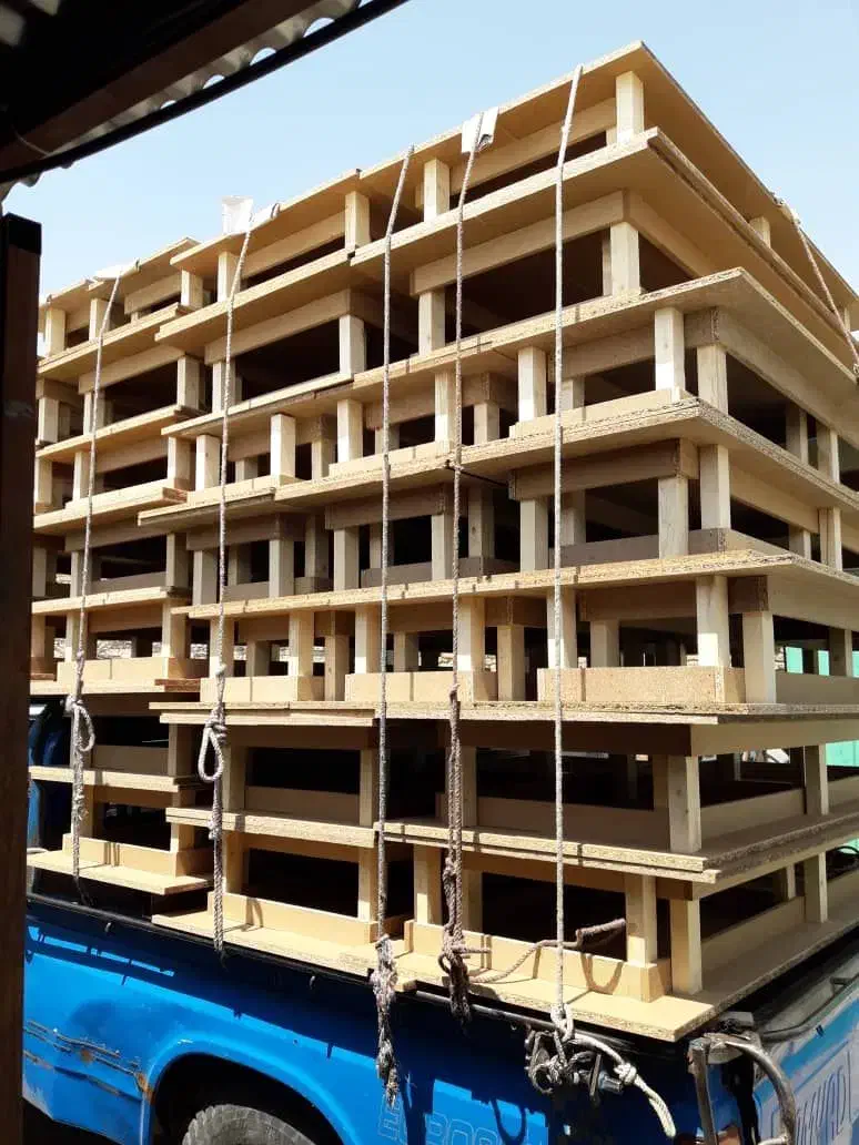 کفی تخت چوبی یک و دو نفره|تخت و سرویس خواب|خمینی‌شهر, |دیوار