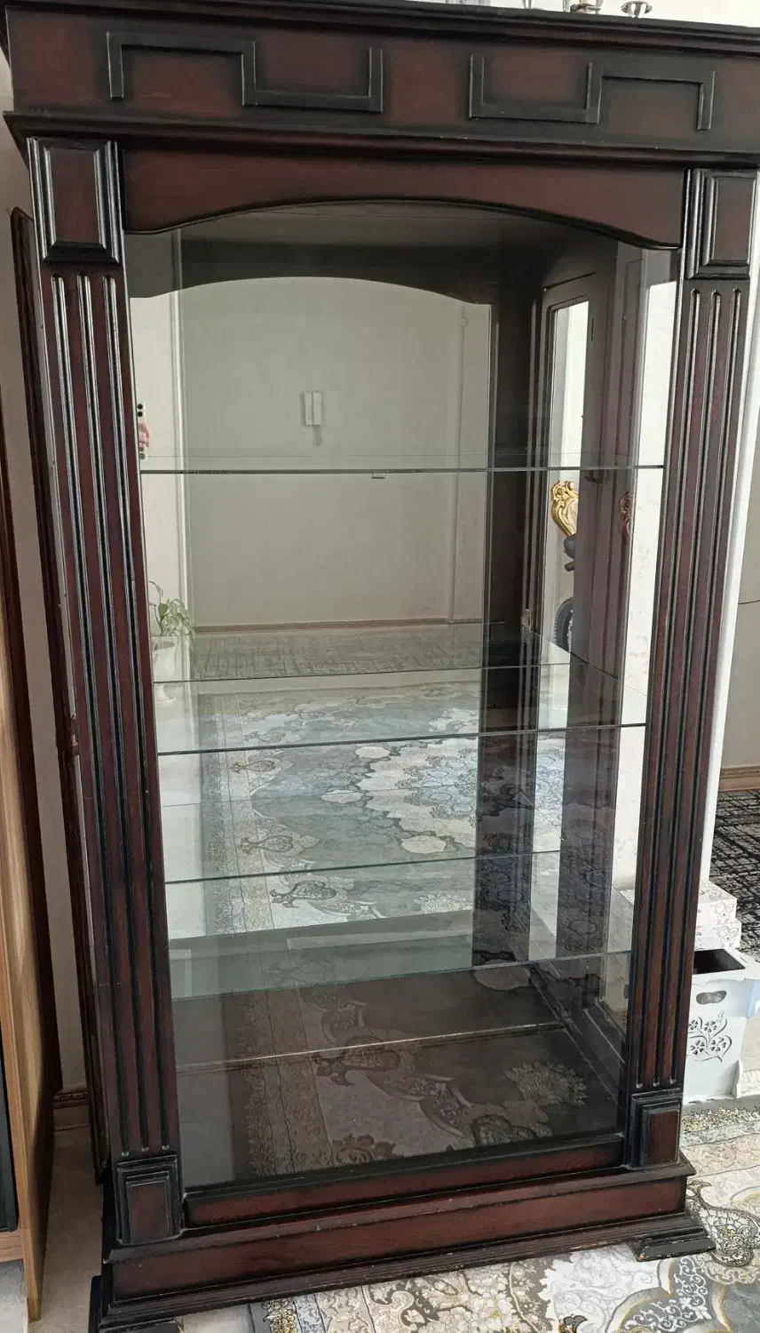 ویترین چوبی|بوفه، ویترین، کنسول|فولادشهر, A6|دیوار