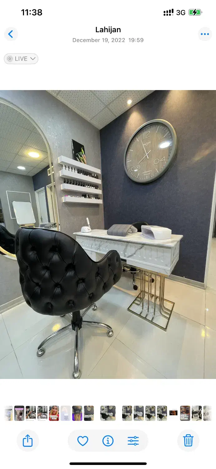 صندلی کوپ،تخت مژه،ترولی،صندلی استادکار، پاف|آرایشگاه و سالنهای زیبایی|لاهیجان, گلستان|دیوار