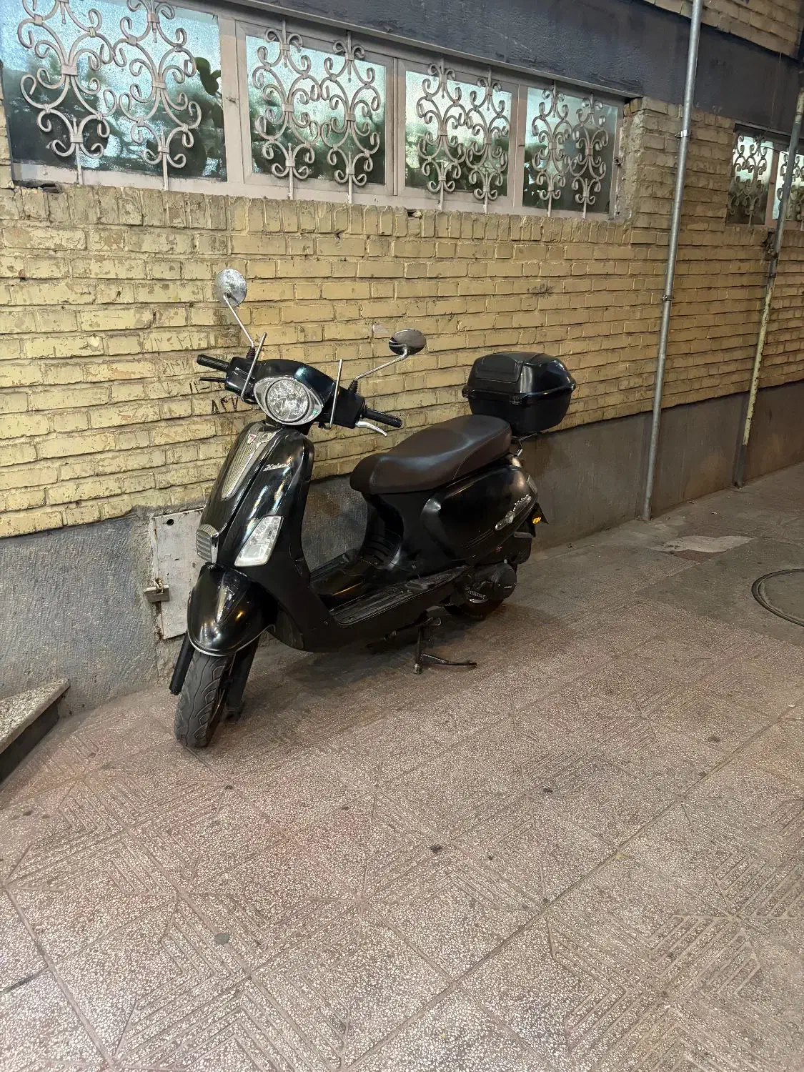 موتور سیکلت طرح وسپا پاکشتی|موتورسیکلت|شیراز, آبیاری|دیوار