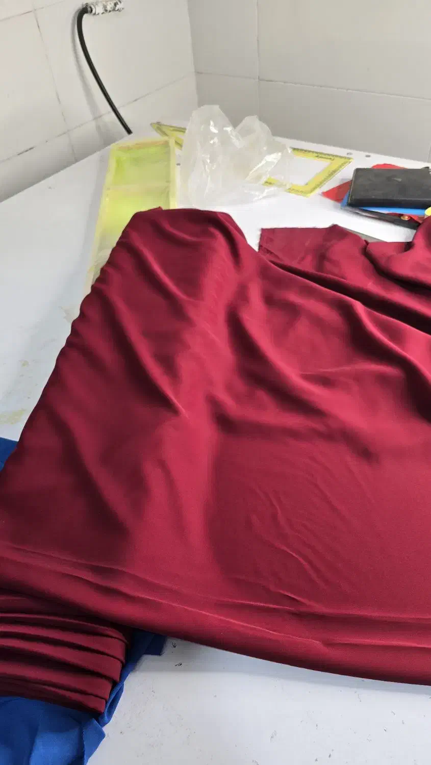 فروش پارچه کرپ حریر ساده|عمده‌فروشی|یزد, |دیوار