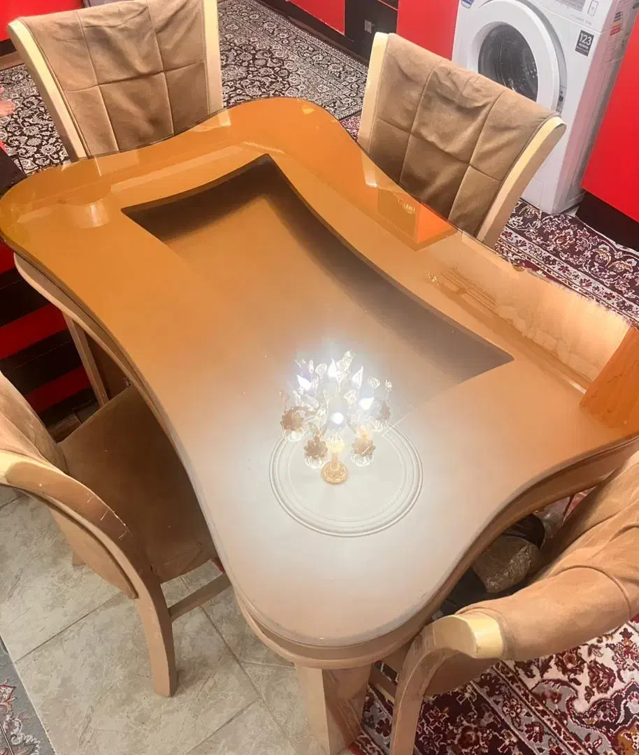 میز ناهار خوری|میز و صندلی غذاخوری|سمنان, |دیوار