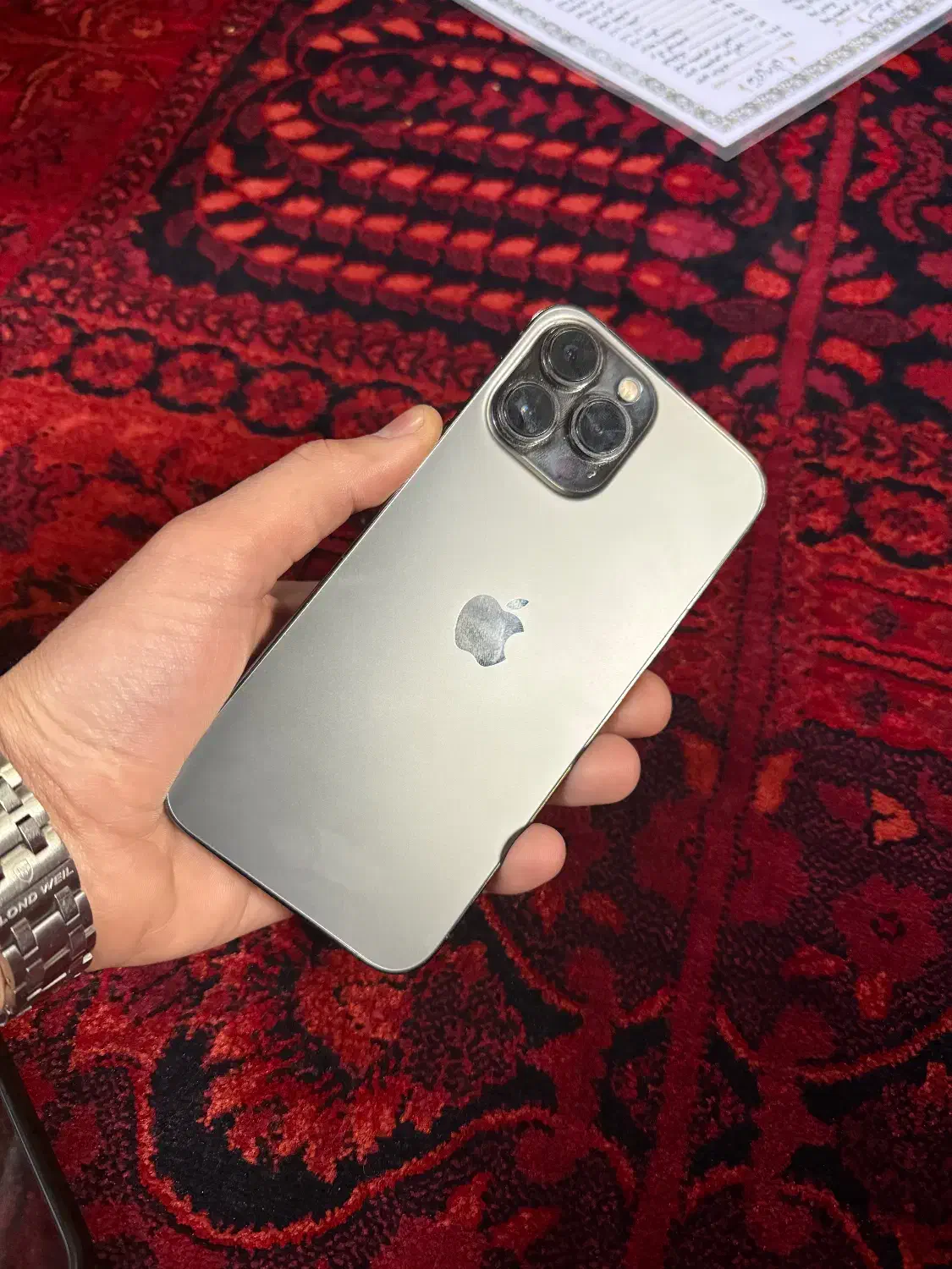 آیفون ۱۳ پرومکس یک ترابایت تک سیم|موبایل|قم, پردیسان|دیوار