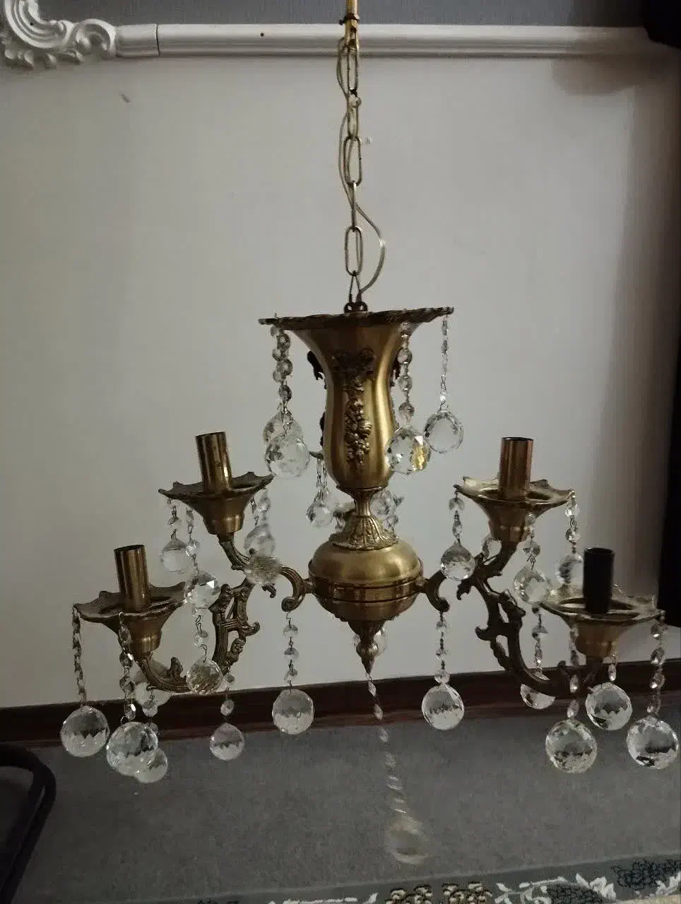 لوستر برنز|لوستر و چراغ آویز|قم, علی آباد سعدگان|دیوار