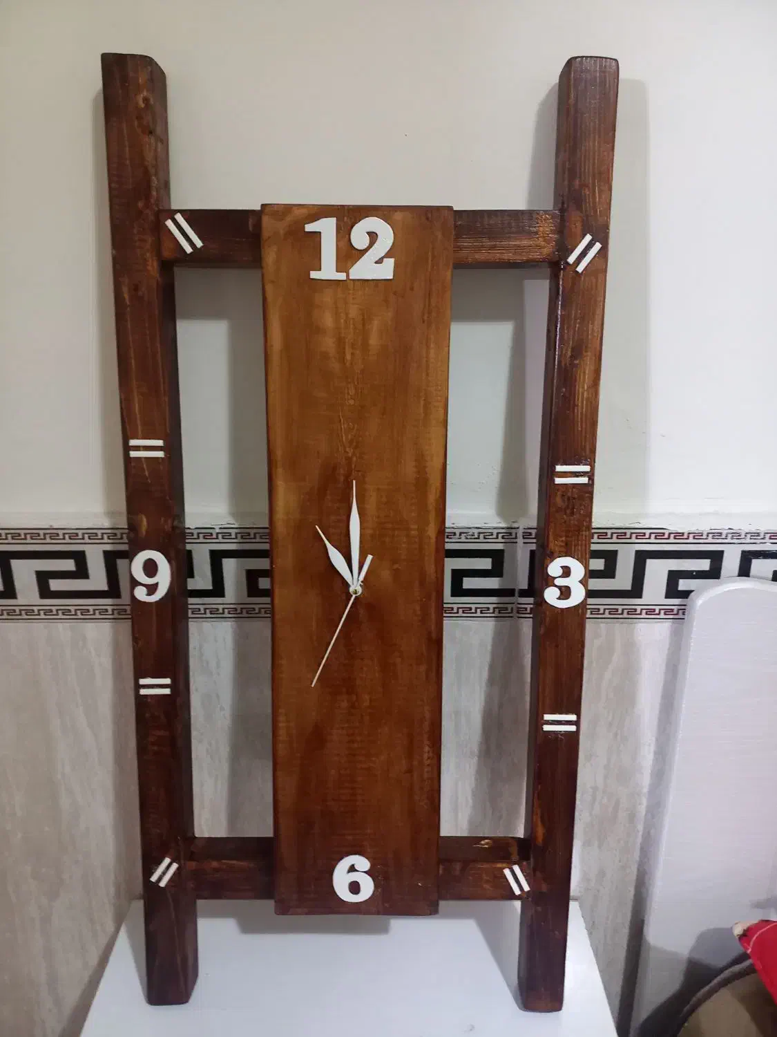 ساعت دیواری چوبی|ساعت دیواری و تزئینی|رباط‌کریم, نصیرشهر|دیوار