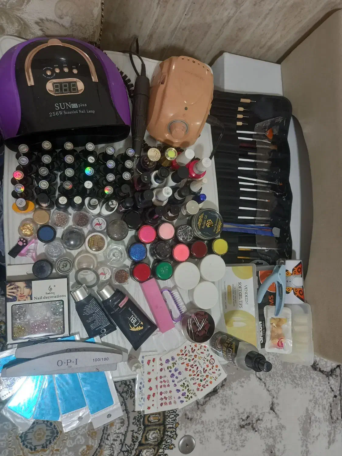 وسایل کاشت ناخن|آرایشی، بهداشتی، درمانی|سنندج, |دیوار