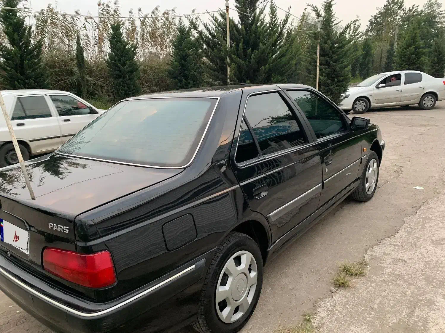 پارس سال بی رنگ بی ضربه مدل ۹۹ مشکی|خودرو سواری و وانت|لاهیجان, کوی خزر|دیوار