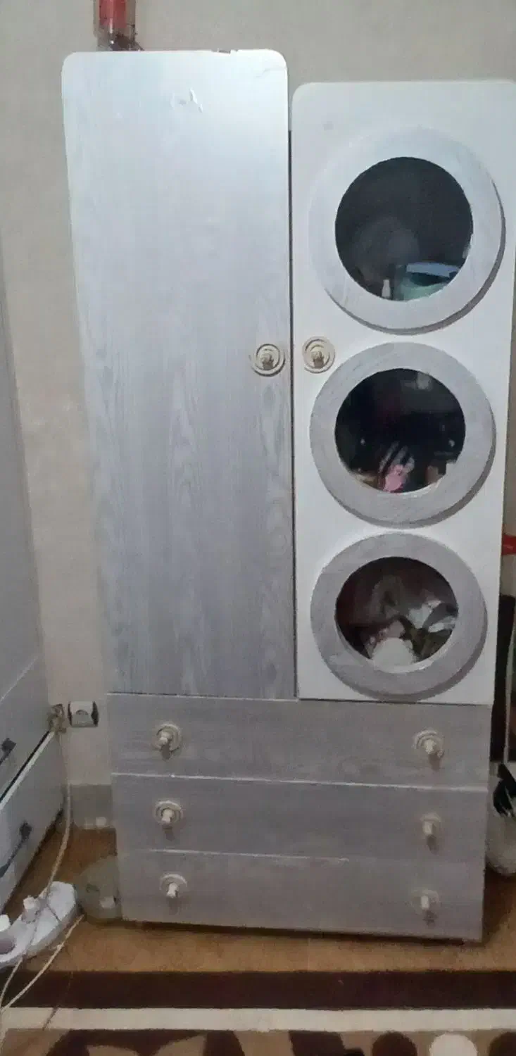 کمد چوبی|جاکفشی، کمد، دراور|رشت, معلم|دیوار