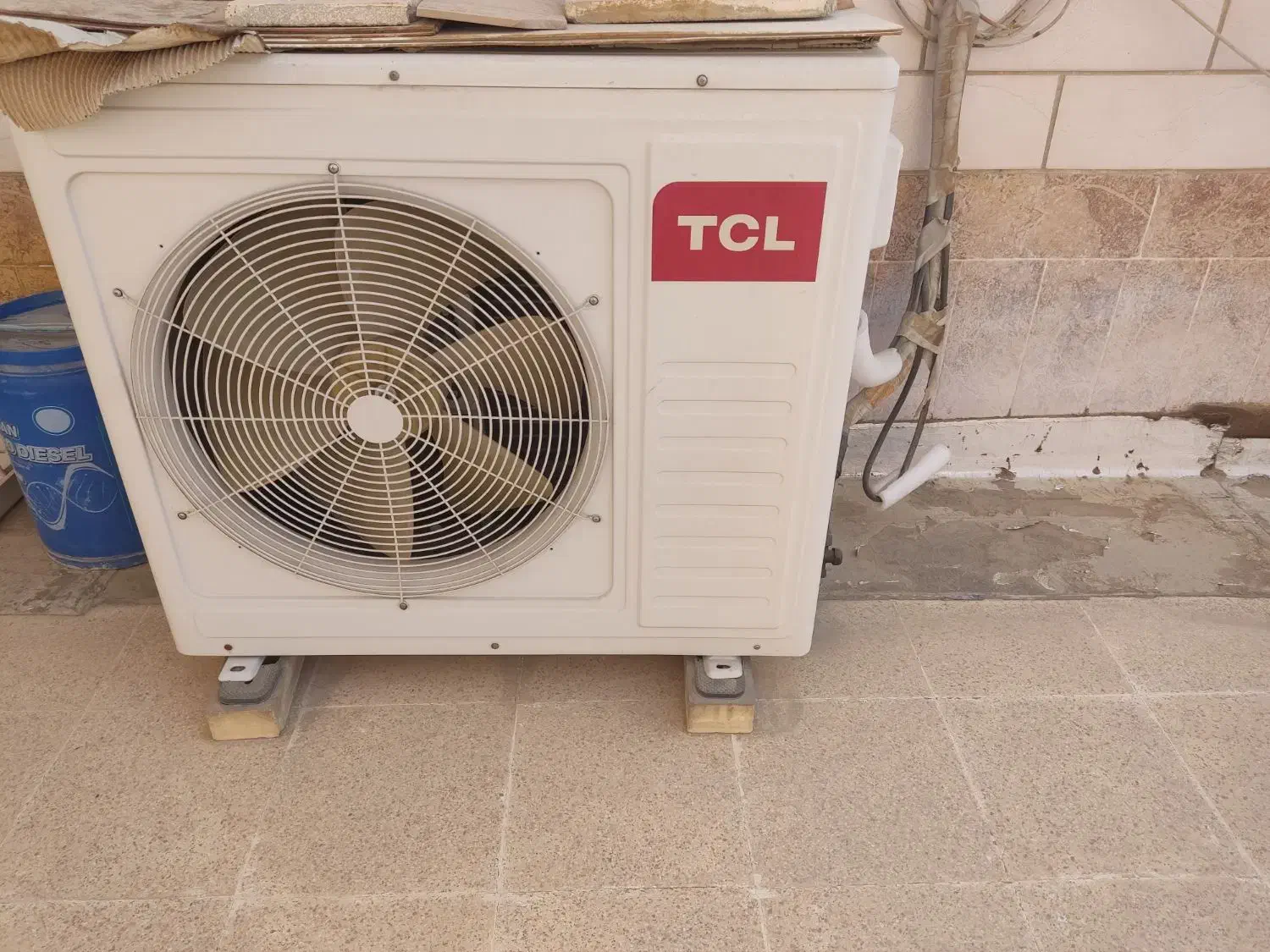 سلام ، فروش دستگاه کولر دوتکه برند TCL|کولر گازی و فن‌کوئل|دوگنبدان, |دیوار