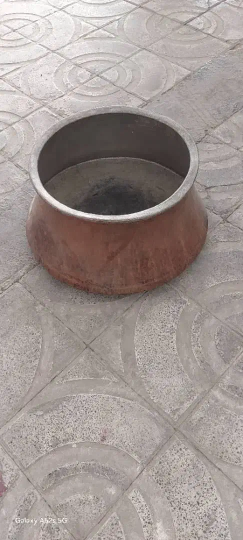 دیگ مسی قدیمی|ظروف پختوپز|شاهینشهر, خانه کارگر|دیوار