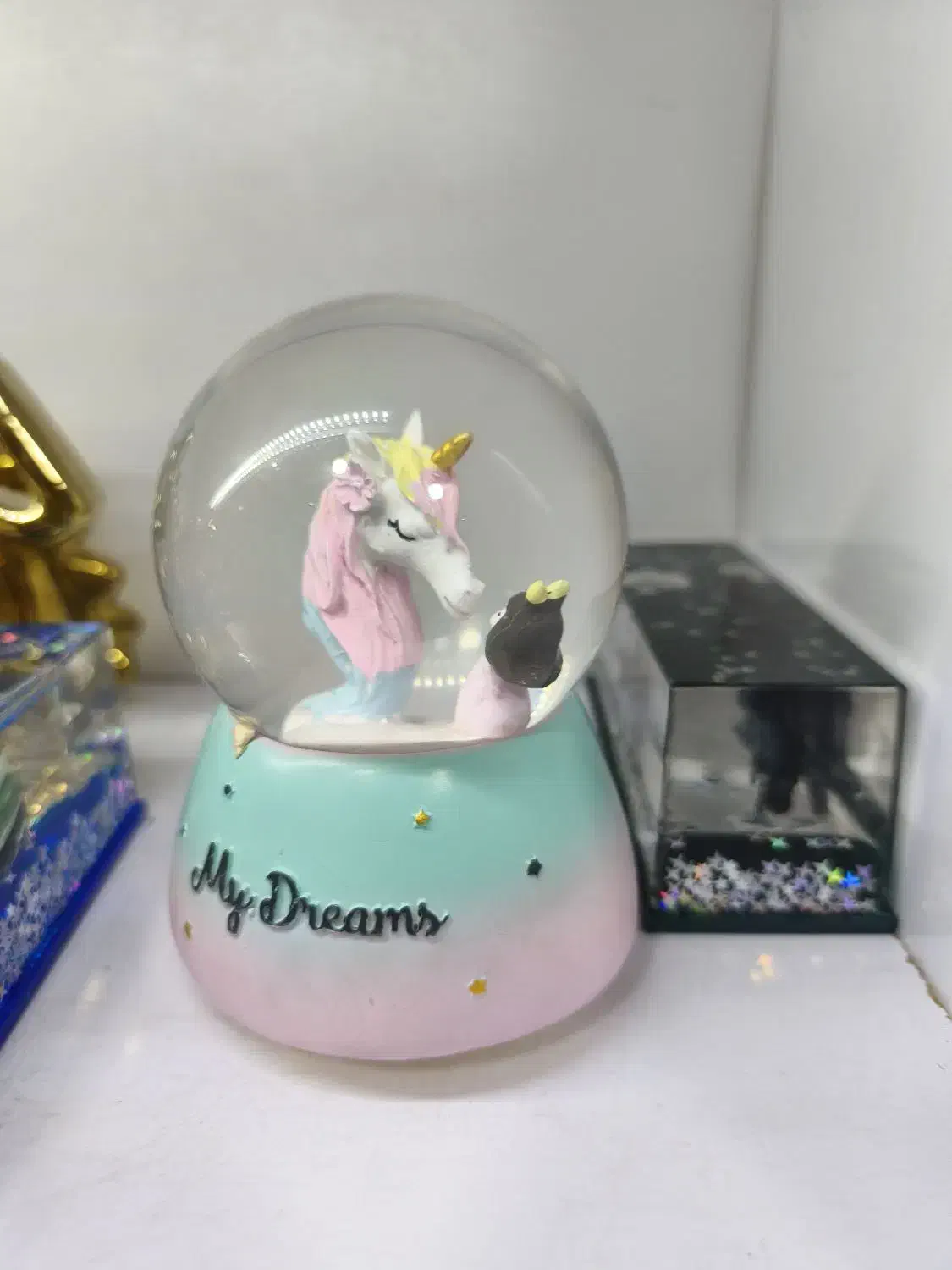 گوی موزیکال و کشتی معلق ستاره ایی|کلکسیون و سرگرمی|پلدختر, |دیوار