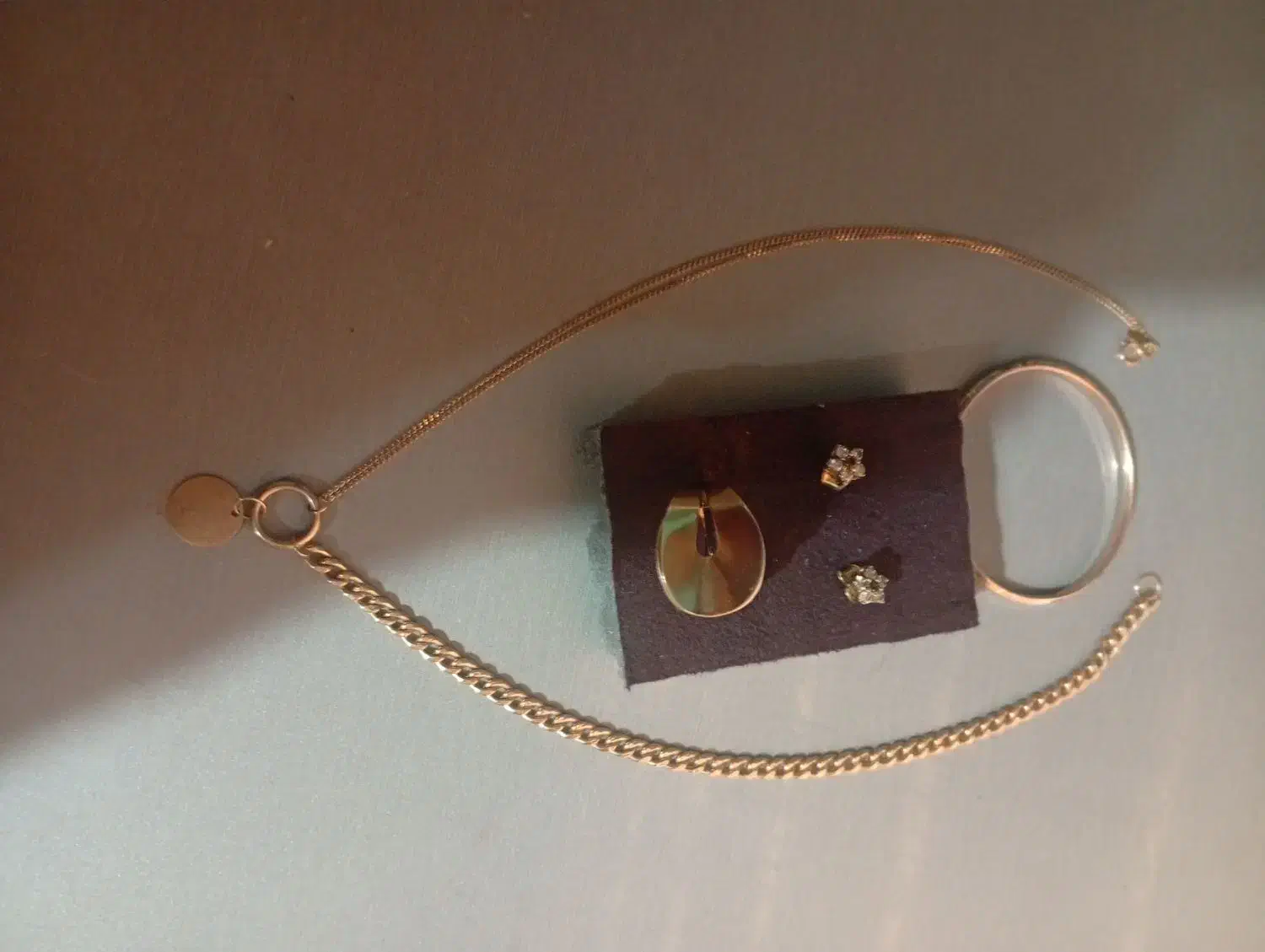 ۱۵گرم طلا ۲درصد بالای تابلو|جواهرات|شاهرود, |دیوار