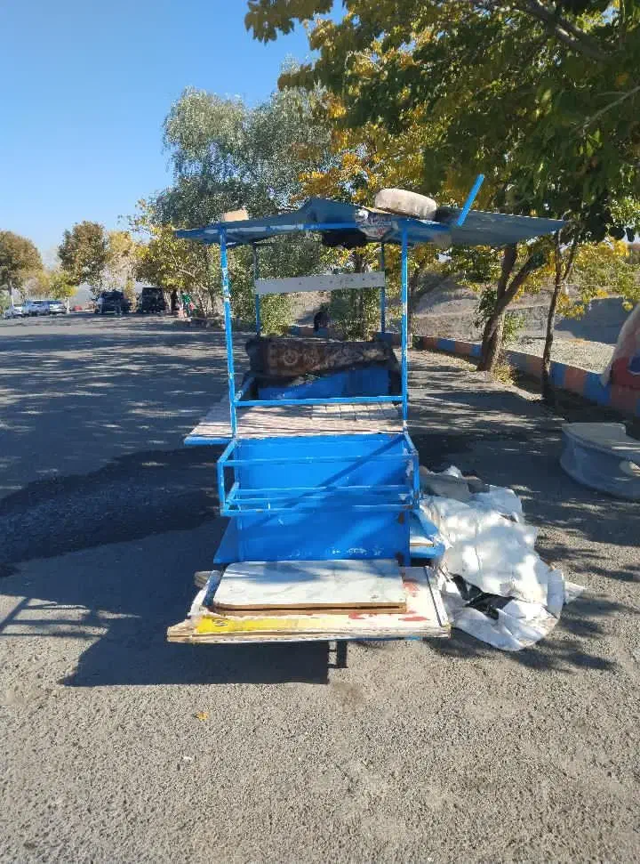 ارابه ۴ چرخ کبابی|ماشینآلات صنعتی|خوی, |دیوار