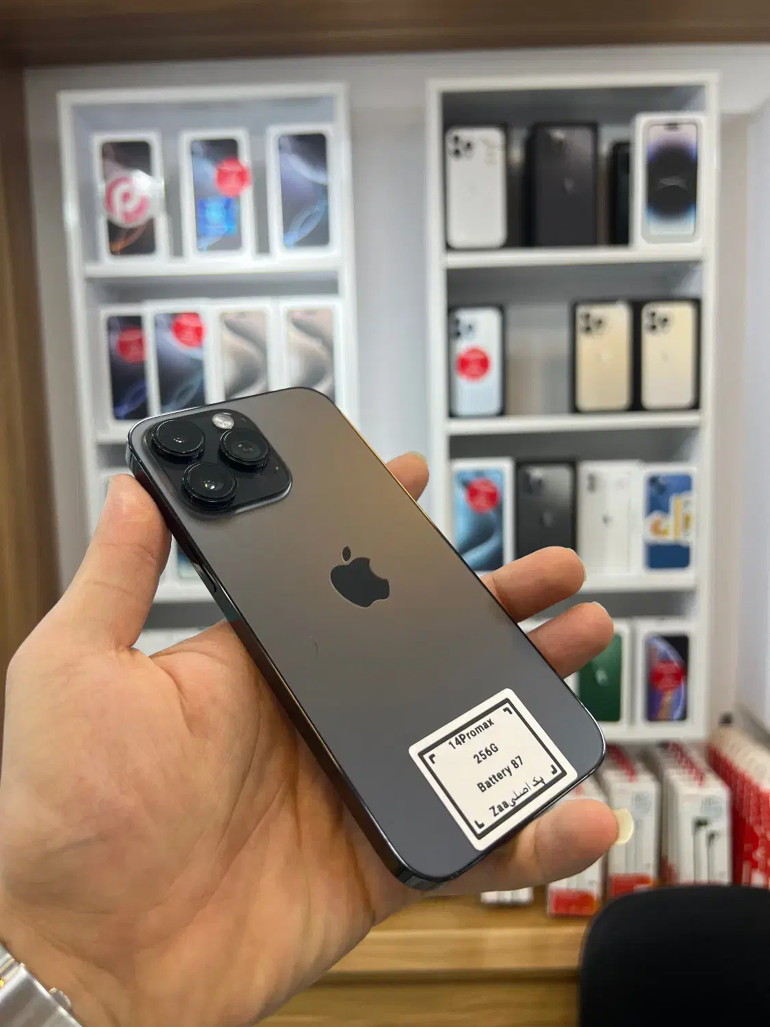 آیفون ۱۴ پرومکس ۲۵۶ گیگ Zaa پک اصلی رجیستر شده|موبایل|رشت, بازار|دیوار