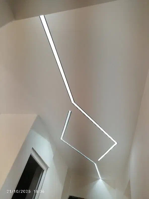 لاین ریسه نورپردازی هالوژن پنل برق کار ایفون|خدمات پیشه و مهارت|صدرا-فارس, فاز ۲|دیوار