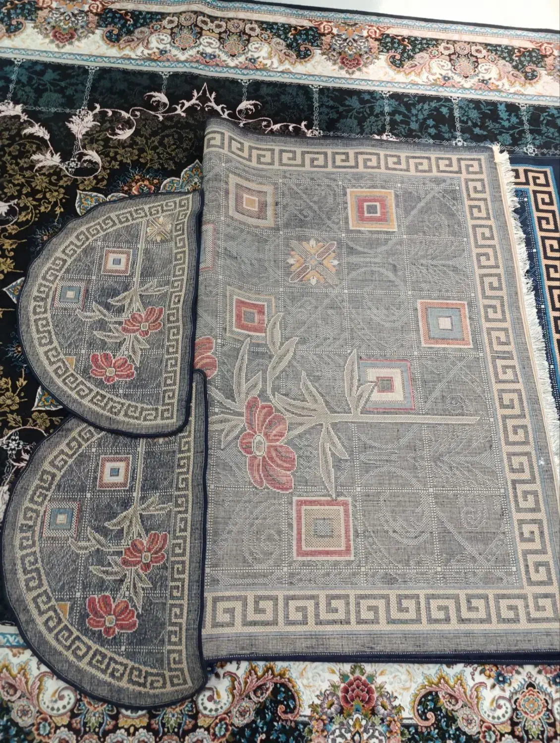 گلیم پادری|گلیم، جاجیم، گبه|رشت, پل تالشان|دیوار