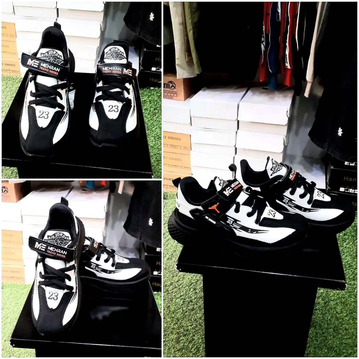 ک ف ش کفش|کیف، کفش، کمربند|کبودرآهنگ, |دیوار