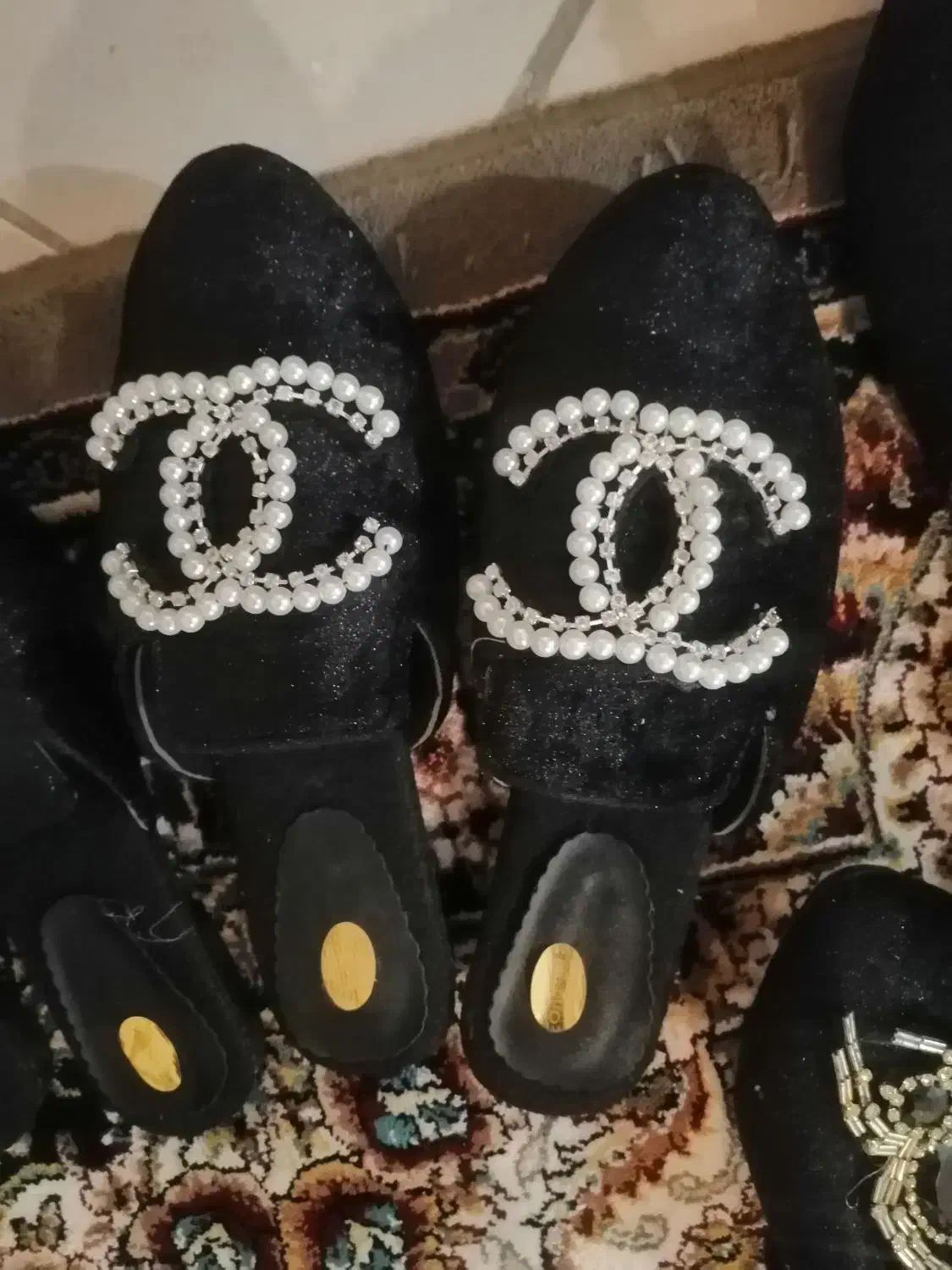 صندل مخمل روفرشی|کیف، کفش، کمربند|کرمانشاه, |دیوار