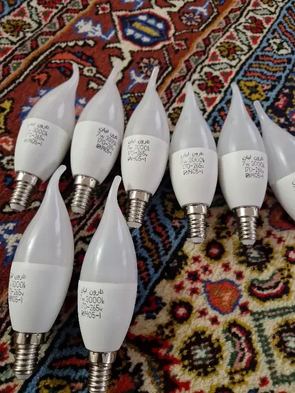 لامپ شمعی برای لوستر 7 وات|لامپ و چراغ|اردبیل, |دیوار