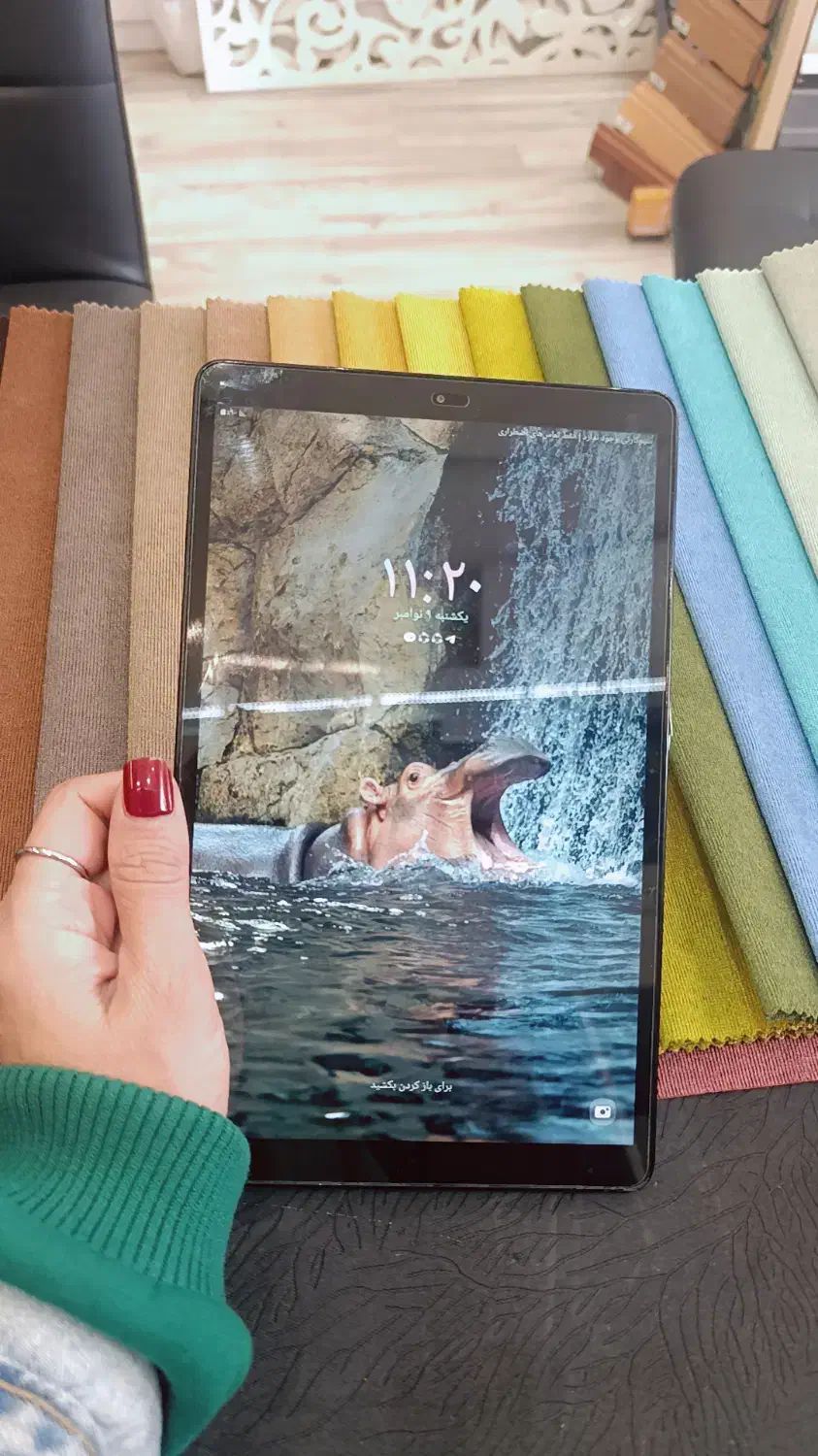 تبلت گلکسی tab|تبلت|قزوین, |دیوار