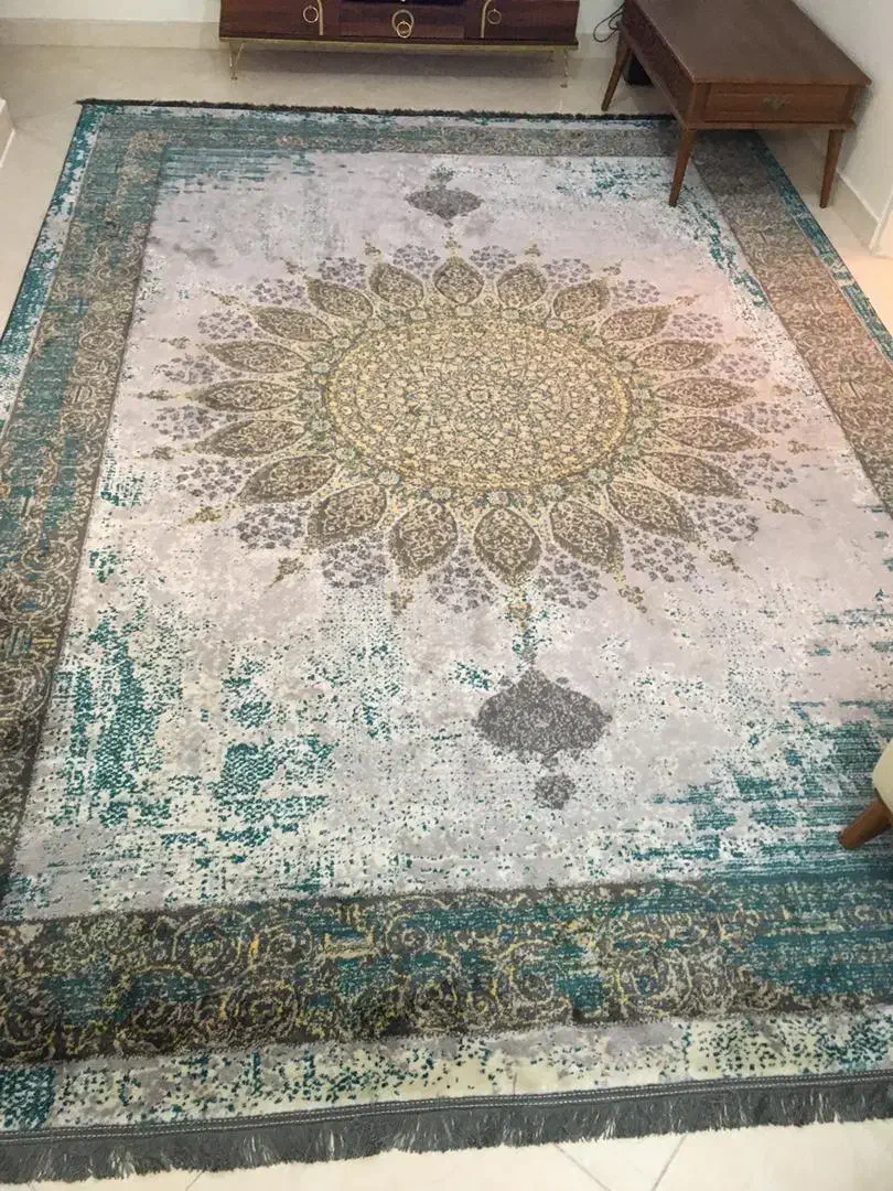 فرش ماشینی 2تخته مدرن 9 و 4 متری در حد نو|فرش|تهران, زرکش|دیوار