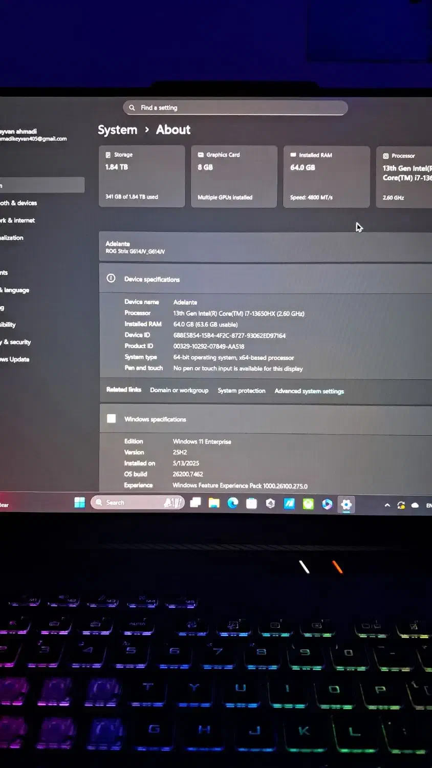 asus rog|رایانه همراه|تهران, تهرانپارس غربی|دیوار