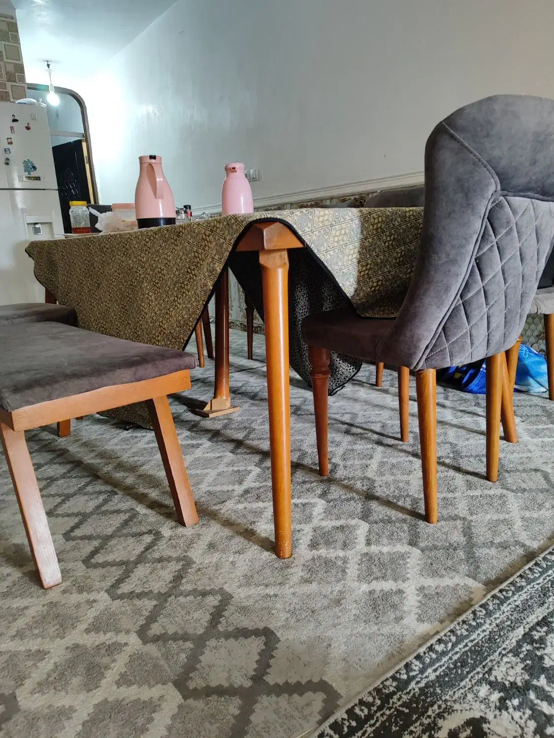 میزنهارخوری|میز و صندلی غذاخوری|اهواز, منبع اب|دیوار