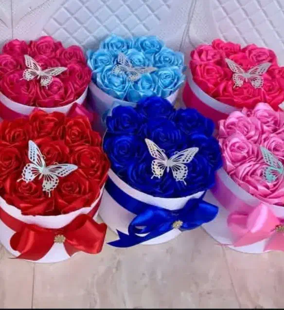 رز روبانی رز جاودان هدیه|گل مصنوعی|اصفهان, پرتمان|دیوار