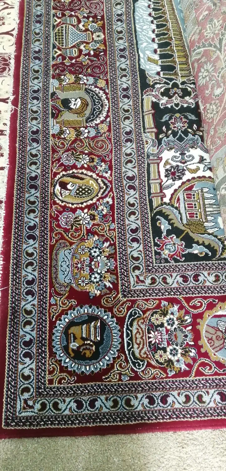 فرش شسته شده مناسب خانه و باغ 12 متری|فرش|شوش, |دیوار