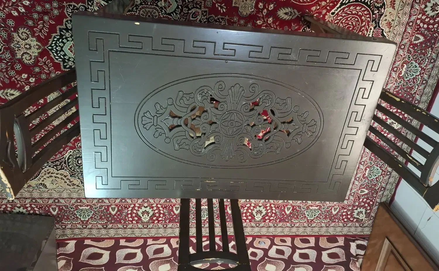 میز ناهار خوری|میز و صندلی غذاخوری|میبد, |دیوار