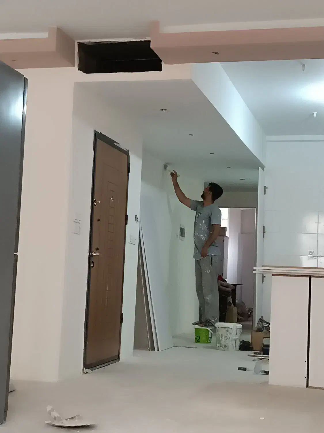 رنگ کاری و نقاشی ساختمان|خدمات پیشه و مهارت|سبزوار, عارف|دیوار