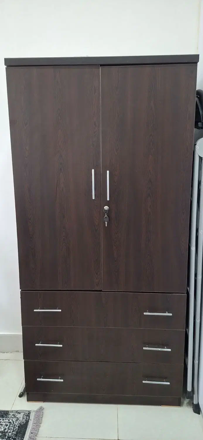 کمد سه کشو تمیز|جاکفشی، کمد، دراور|قائن, |دیوار