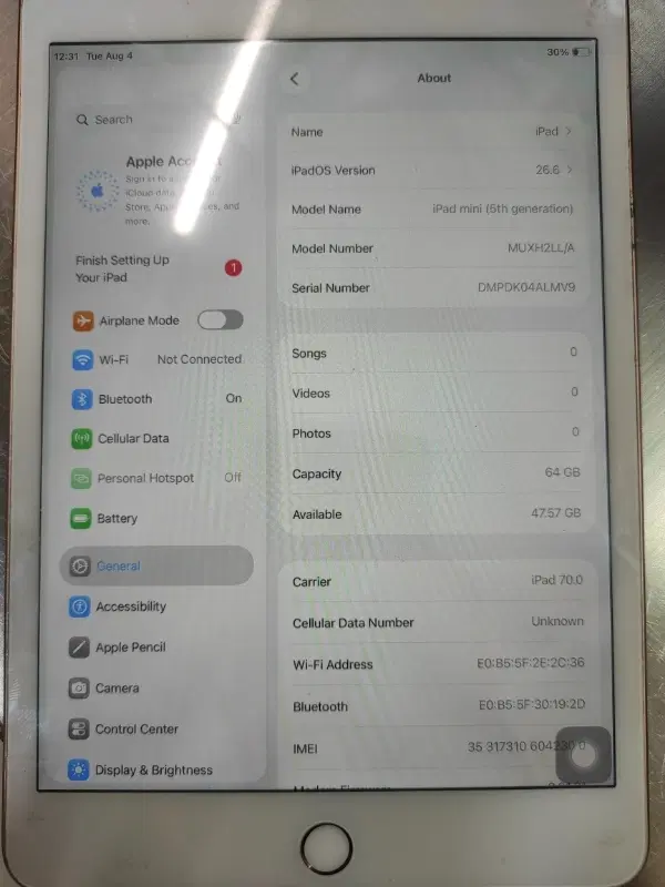 ipad mini 5th|تبلت|کیش, |دیوار