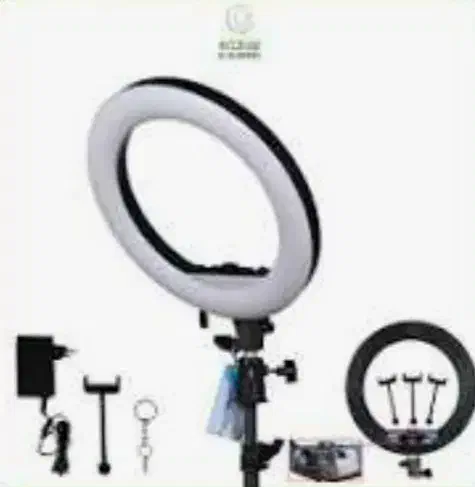 رینگ لایت14اینچ 36سانت با پایه حرفه ای دومتری  کیف|دوربین عکاسی و فیلم‌برداری|تهران, لاله زار|دیوار