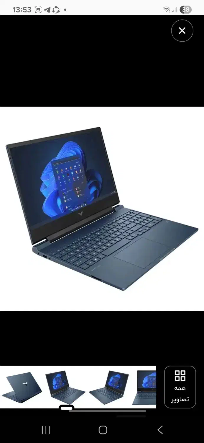 لپتاپ اچ پی ویکتوس همراه دوتا رم لپتاپ ddr4 2133|رایانه همراه|قائم‌شهر, |دیوار