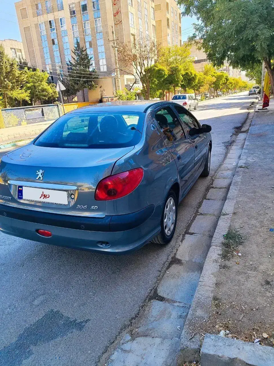 206sdتیپ۵v8|خودرو سواری و وانت|کرمانشاه, |دیوار