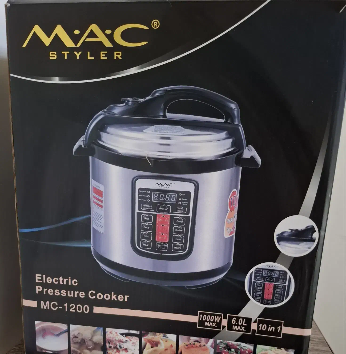 زودپز برقی مک استایلر ۶ لیتری|ظروف پخت‌وپز|همدان, |دیوار