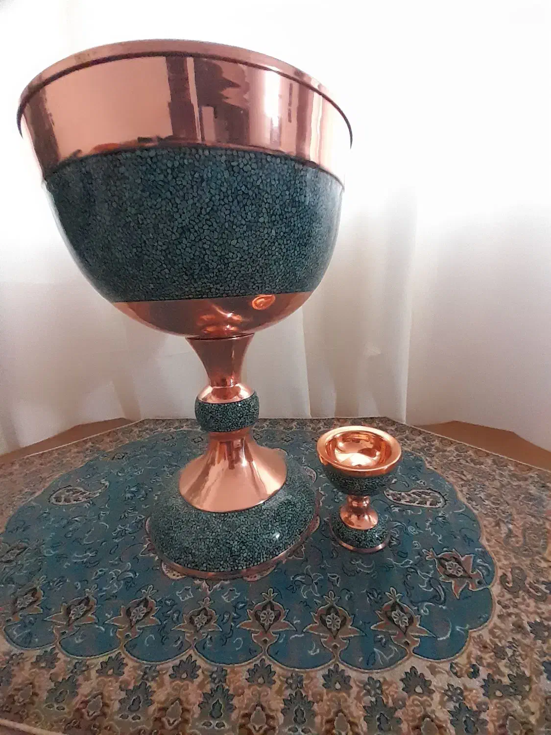 جام فیروزه کوب|صنایع دستی و سایر لوازم تزئینی|مشهد, کوشش|دیوار