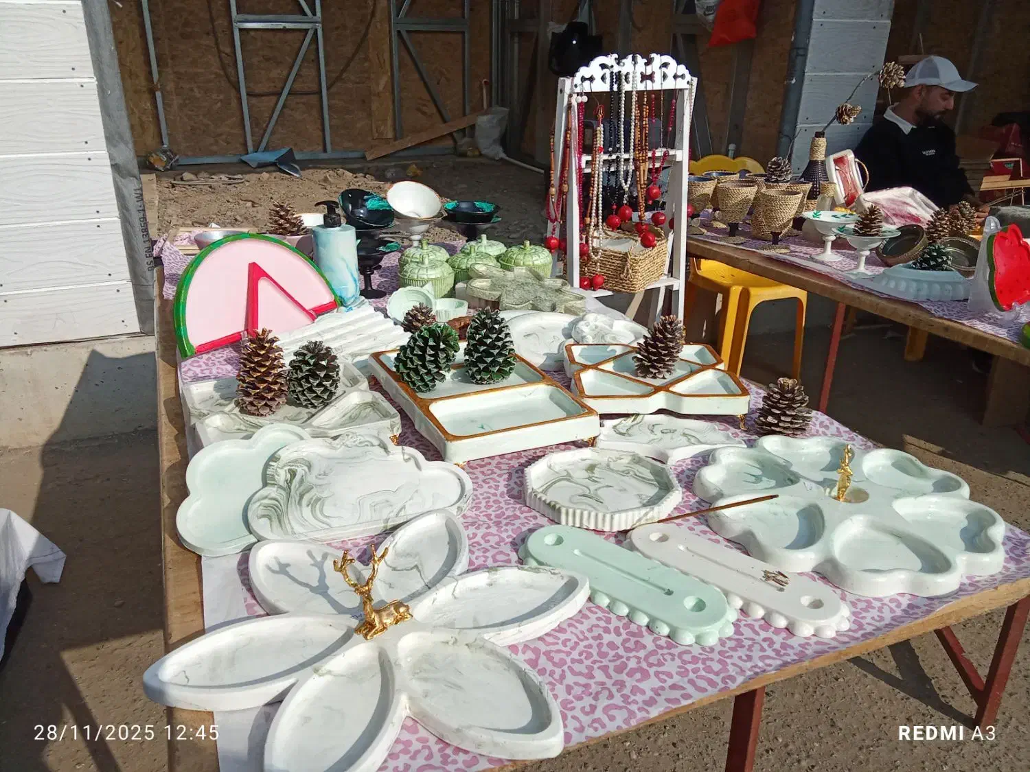 فروش عمده ظروف سنگی تزئینی دکوری قیمت عالی|صنایع دستی و سایر لوازم تزئینی|لنگرود, |دیوار