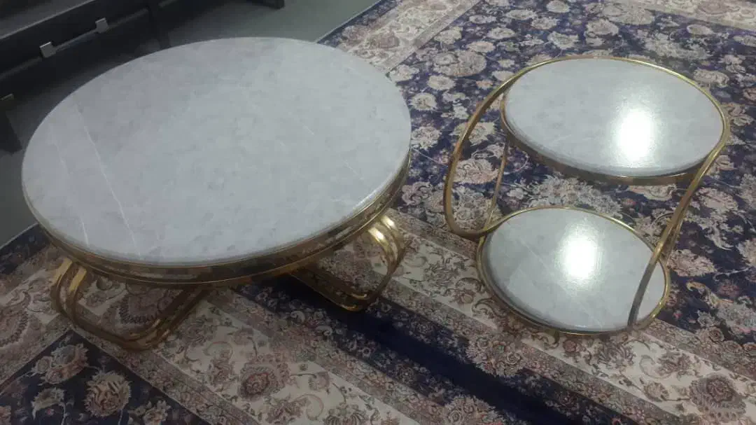 میز جلوی مبل به همراه ۲ عدد عسلی|مبلمان خانگی و میز عسلی|باقرشهر, |دیوار