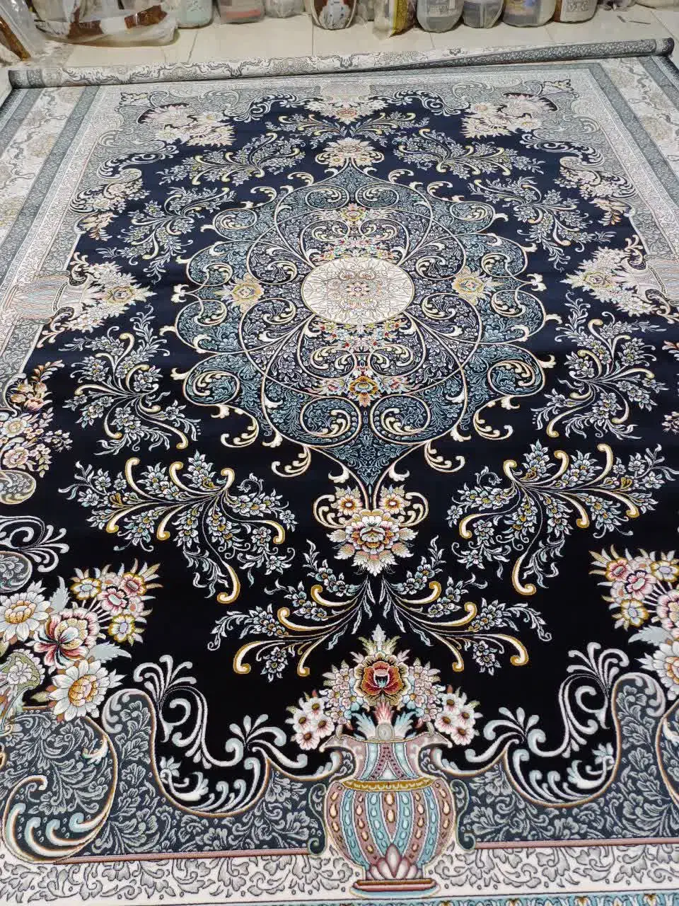 فروش انواع فرش آکبند طرح تخفیفی|فرش|میبد, |دیوار