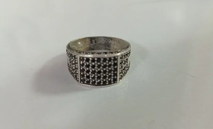 انگشتر نقره نگین دار|جواهرات|بروجرد, |دیوار