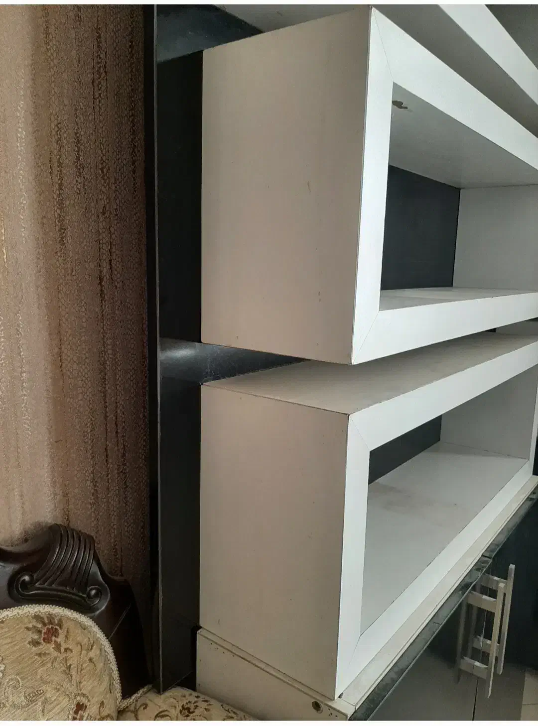 قفسه و مبل|کتابخانه، شلف، قفسههای دیواری|شاهینشهر, مخابرات (شهید بهشتی)|دیوار