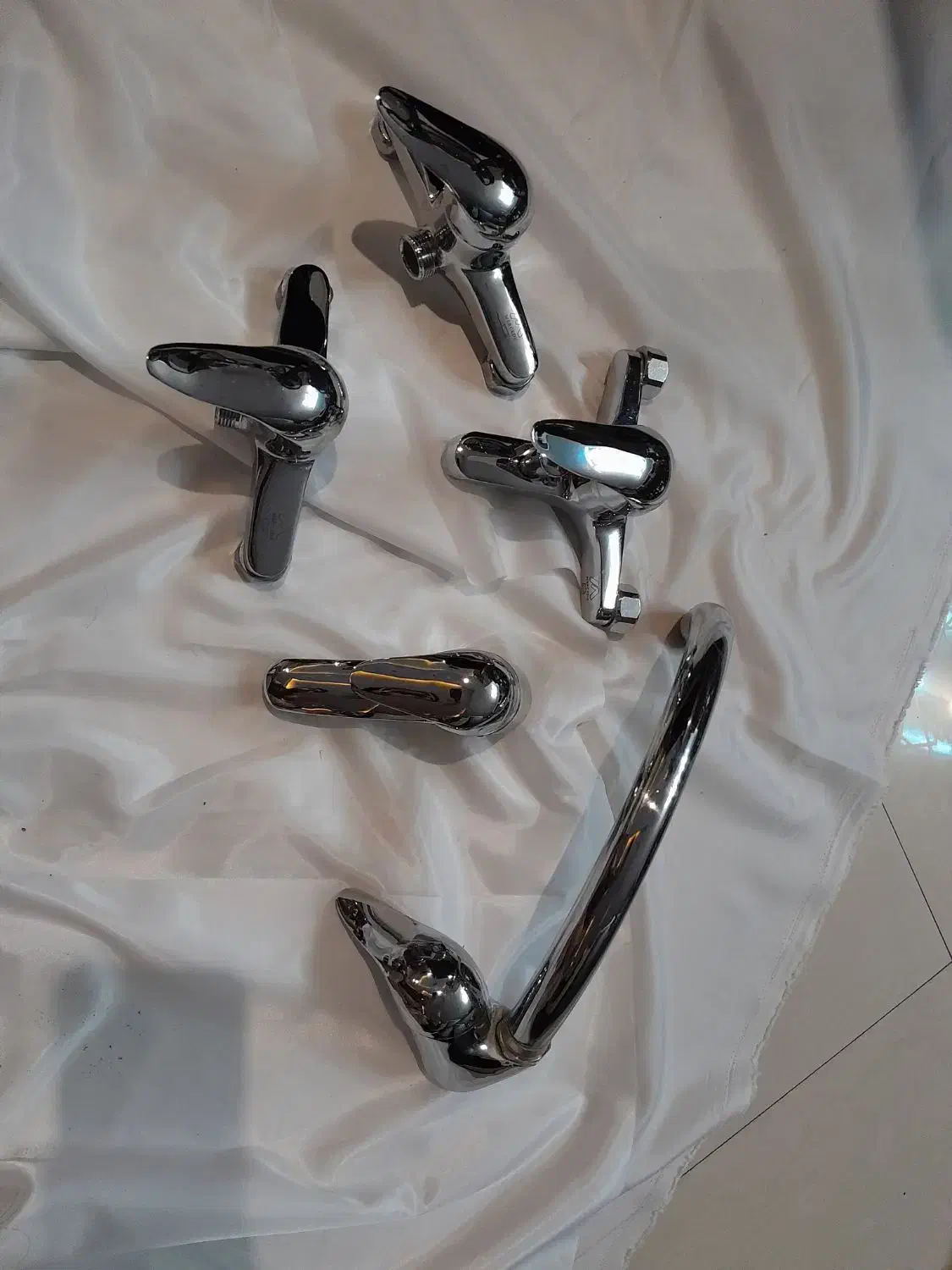 ست شیرکامل اهرمی ۵ عدد|لوازم سرویس بهداشتی|تهران, افسریه شمالی|دیوار