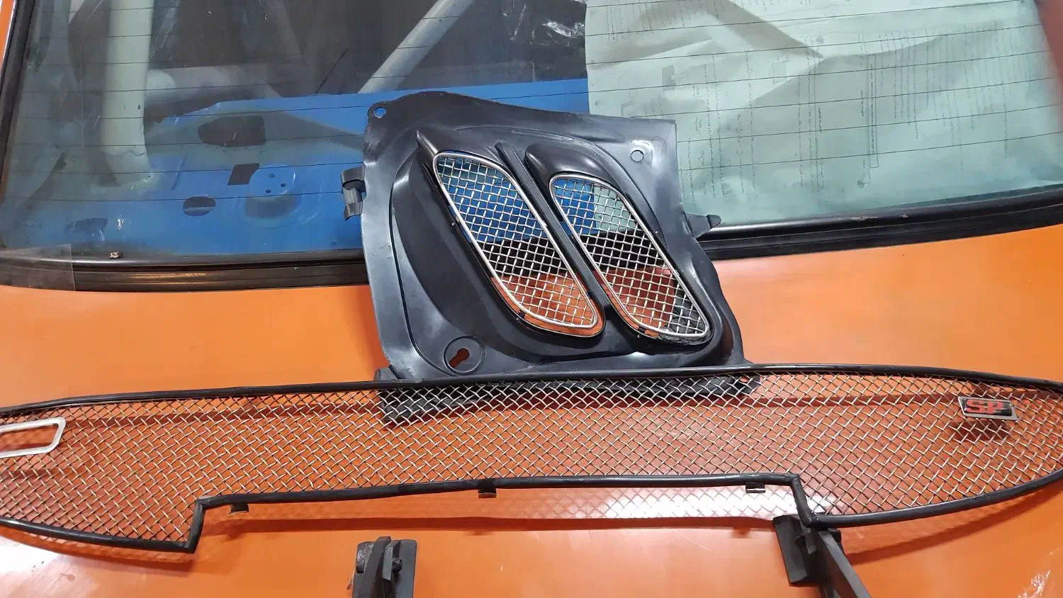 توری سپر و هود کاپوت استیل SP اوریجینال ۲۰۶|قطعات یدکی و لوازم جانبی|ساری, |دیوار