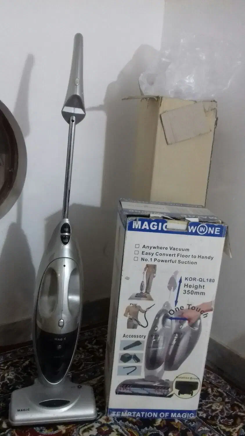 جارو شارژی مجیک|جاروبرقی، جارو شارژی، بخارشو|مهدی شهر, |دیوار