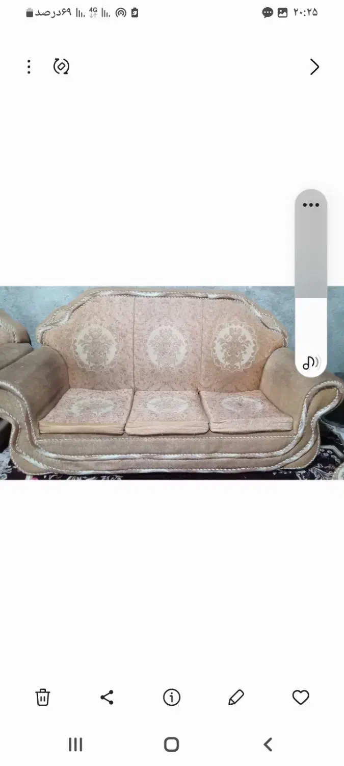 مبل هفت نفره|مبلمان خانگی و میز عسلی|بندر گناوه, |دیوار