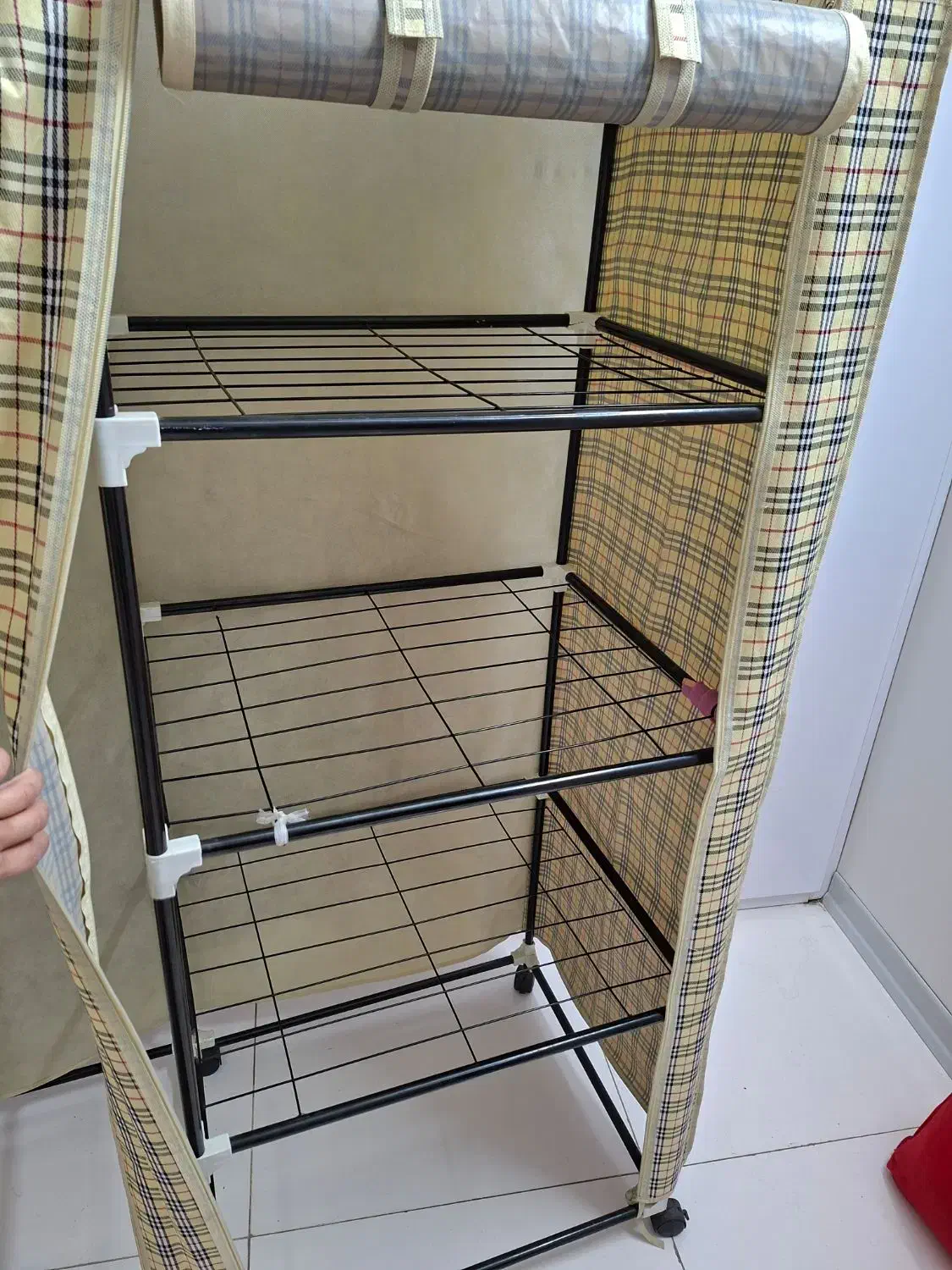 کمد لباس و رختخواب برزنتی قفسه دار|جاکفشی، کمد، دراور|اصفهان, کشاورزی|دیوار